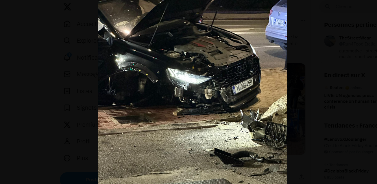 Accident Mario ballotelli