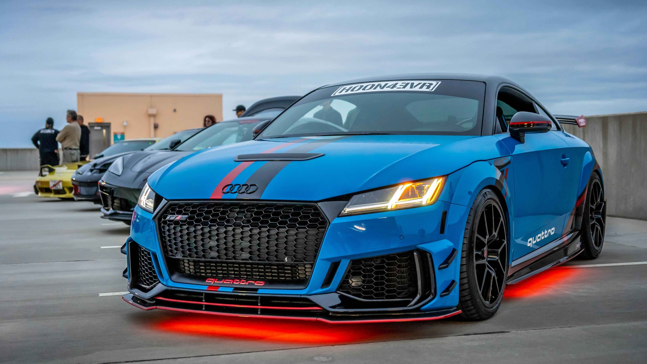 Tuning france ,Blue, Tuned Audi TT