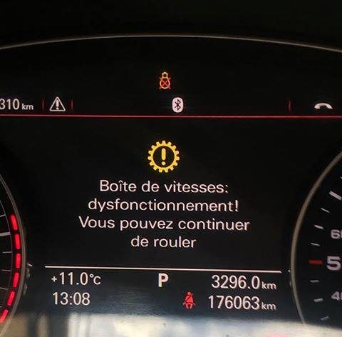 boîte de vitesses dysfonctionnement vous pouvez continuer de rouler