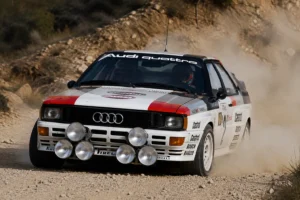 Race for Glory Audi vs Lancia film featuring Audi Quattro and Lancia 037 rally cars